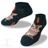 Ankle Socks Wild Life Red Rabbit