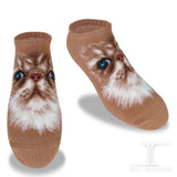Ankle Socks - Persian Cat Face