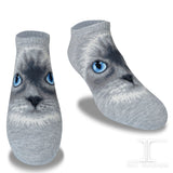 Ankle Socks - Ragdoll Cat Face