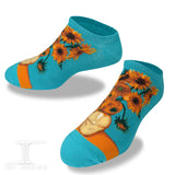 Ankle Socks Masterpiece Sunflower Van Gogh