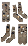 Canada Beef Cow Socks