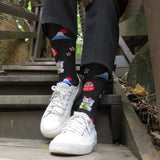 Chaossocks Hello Cat Fortune Black