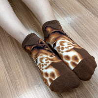 Ankle Socks Wild Life Giraffe