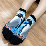 Ankle Socks Wild Life Penguin