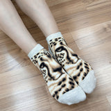 Ankle socks Wild Life Snow Leopard