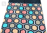 Chaossocks Art Deco Honeycomb Gray
