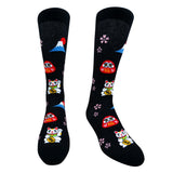 Chaossocks Hello Cat Fortune Black