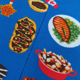 Chaossocks Food and Drinks Canadian Eh!