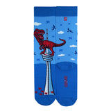 Destinations CN Tower Toronto Lightning Socks