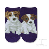 Ankle Socks - Jack Russell Terrier Design