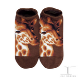 Ankle Socks Wild Life Giraffe