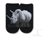 Ankle Socks Wild Life Rhino