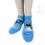 Ankle socks Wild Life Orca Whale