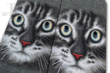 Ankle Socks - American Short Hair Cat Face