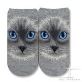 Ankle Socks - Ragdoll Cat Face
