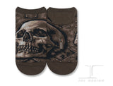 Ankle Socks Retro Skulls