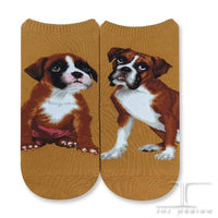 Ankle Socks Boxer Dog