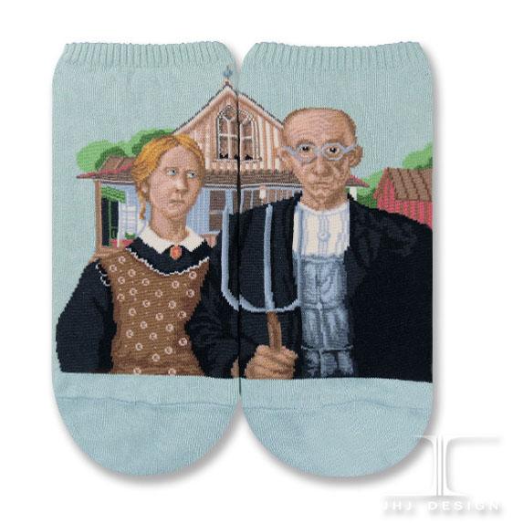 Ankle Socks - Masterpiece - American Gothic