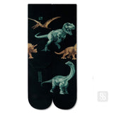 Chaossocks Dinosaurs - Tyrannosaurus Triceratops Pterodactyl Brontosaurus
