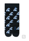 Chaossocks Artists All Over Great Wave Hokusai Socks