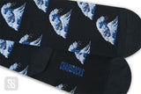 Chaossocks Artists All Over Great Wave Hokusai Socks