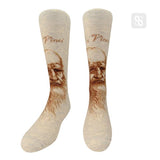 Chaossocks Artist Da Vinci Self Portrait