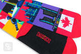 Destinations Toronto Pop Art Socks