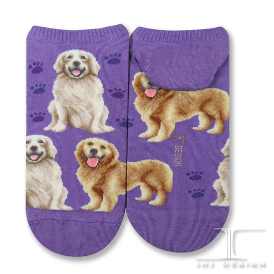 Ankle Socks Golden Retriever Dog