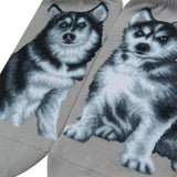 Ankle Socks Husky Dog