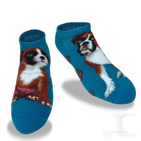 Ankle Socks Boxer Dog