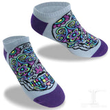 Ankle Socks Skull Candy Day of the Dead