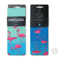 Chaossocks Fun Flamingos