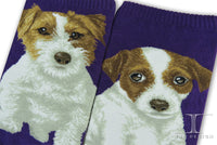Ankle Socks - Jack Russell Terrier Design
