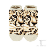 Ankle socks Wild Life Snow Leopard