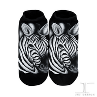Ankle Socks Wild Life Zebra