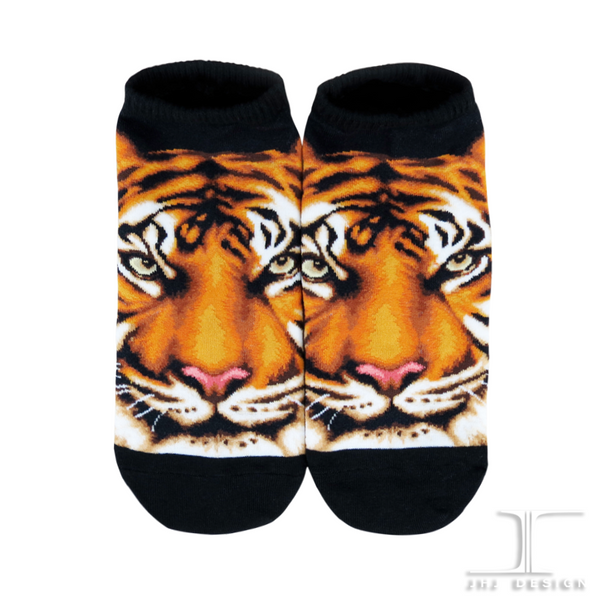 Ankle socks - Wild Life - Tiger Design
