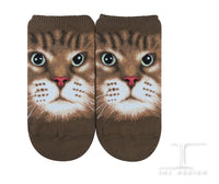 Ankle Socks - Maine Coon Cat Face