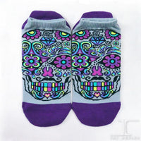 Ankle Socks Skull Candy Day of the Dead
