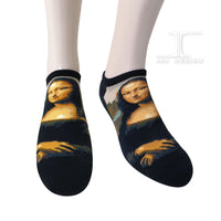 Ankle socks - Masterpiece - Mona Lisa