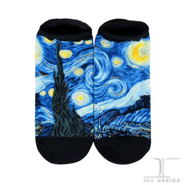 Ankle socks - Masterpiece - The Starry Night