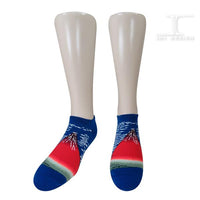 Ankle socks - Red Fuji