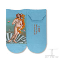 Ankle Socks Birth of Venus Botticelli