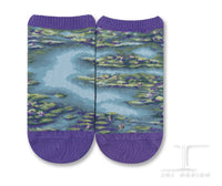 Ankle Socks Masterpiece Water Lilies Monet