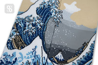 Japanese Masterpiece - Great Wave Quarter Sock