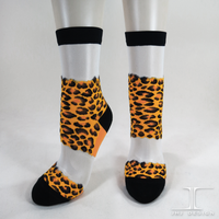 Animal Skin socks - Leopard Spot Design