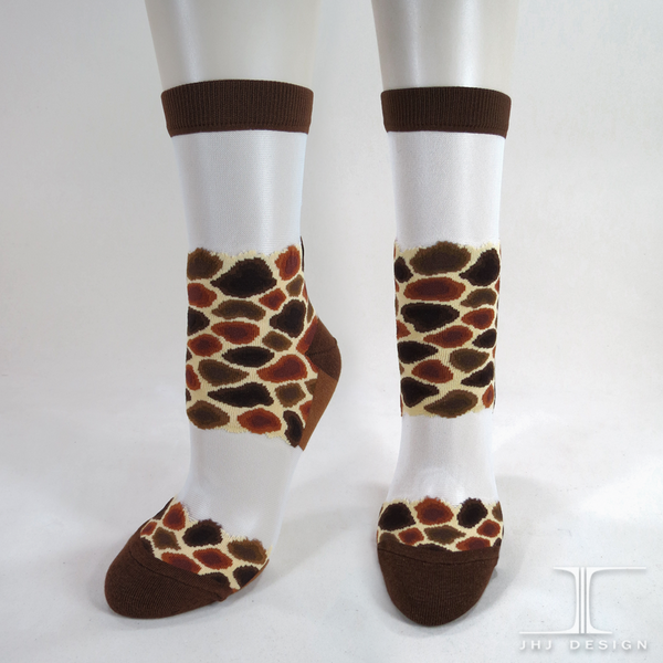 Animal Skin socks - Giraffe Design