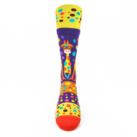 Animal Pop Art - Giraffe Socks