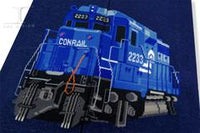 Blue Conrail Train / GP-30 Diesel Electric Locomotive
