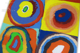 Masterpiece - Kandinsky Concentric Circle - Green Detail (2 of 3)