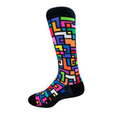Spectrum - Jigsaw Puzzle Tetris Socks